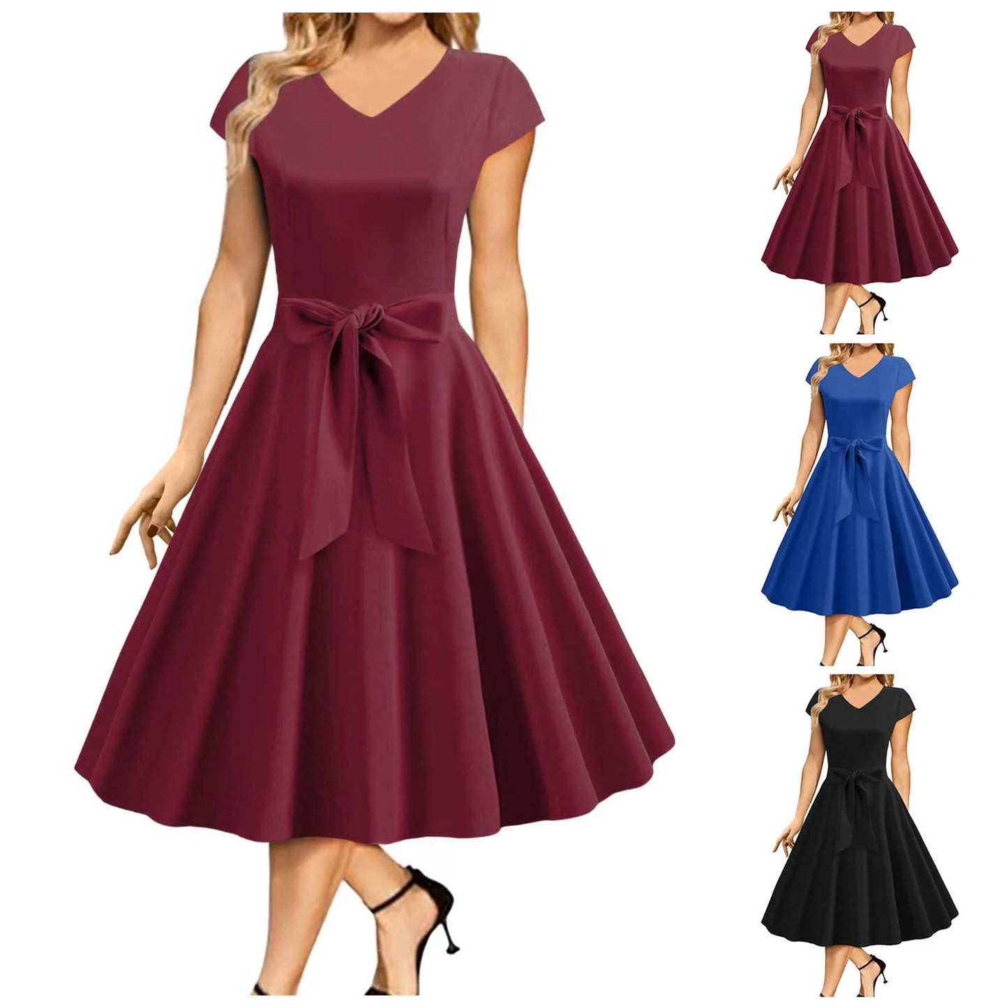 Elegant Cocktail Vintage Dresses for women