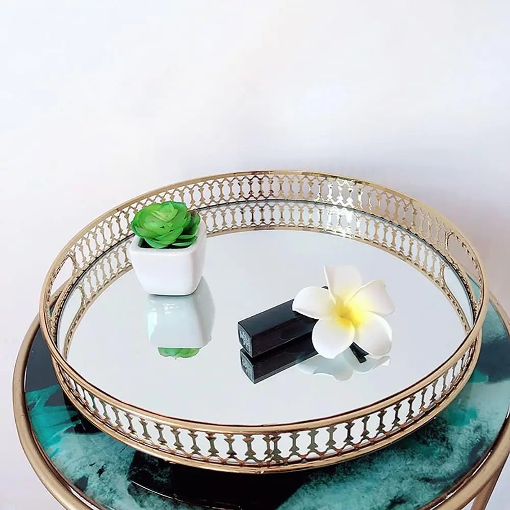 Decorative Mirror Tray/Jeweller Organiser - Mirror Tray.