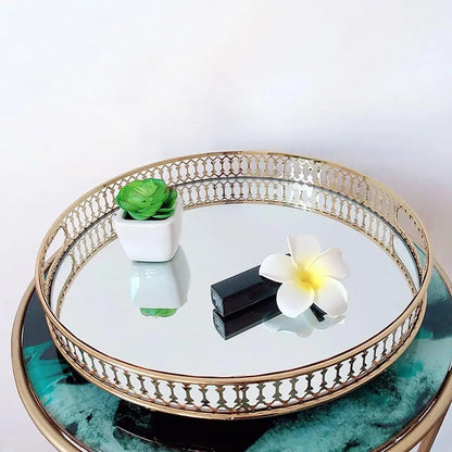 Decorative Mirror Tray/Jeweller Organiser - Mirror Tray.
