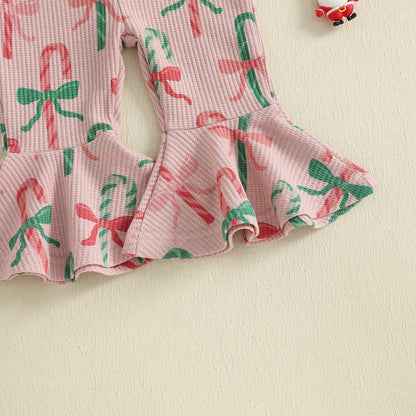 Summer Top Christmas Romper/Overalls for Baby Girls