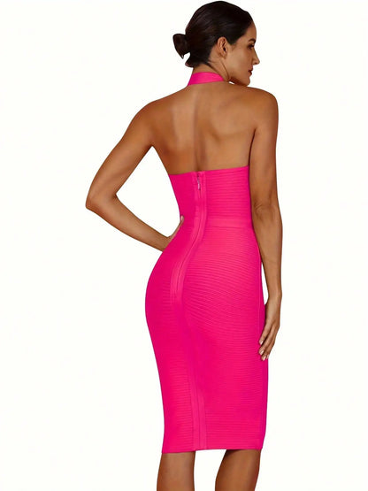 Elegant Sexy Bandage/Bodycon Evening Party Dress