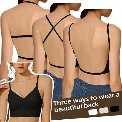 Women Deep U Plunge Bras for Backless Top/ Dresses