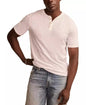 Men's Linen Short Sleeve Henley Shirt
