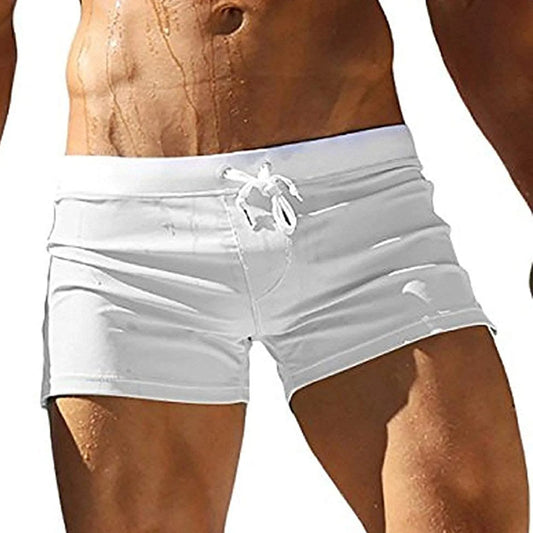Breathable, Drawstring Swim Trunks for men