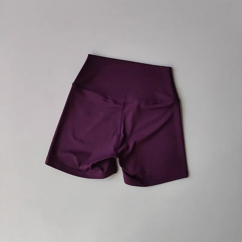 High Waist Breathable Quick Drying Yoga Shorts