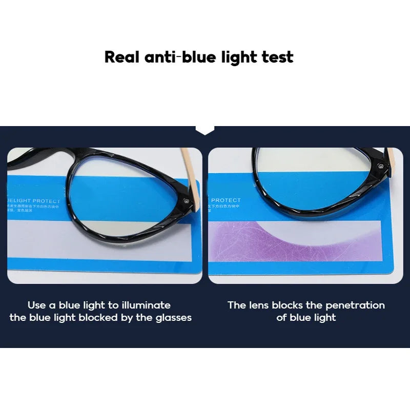 Sexy Cat Eye Vintage Glasses Women Anti Blue Light