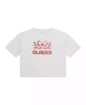 Big Girl Short Sleeve with Shiny Foil Print Logo T-Shirt