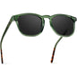 HOME WMP Eyewear - Men's Polarized Modern Rounded Square Sunglasses