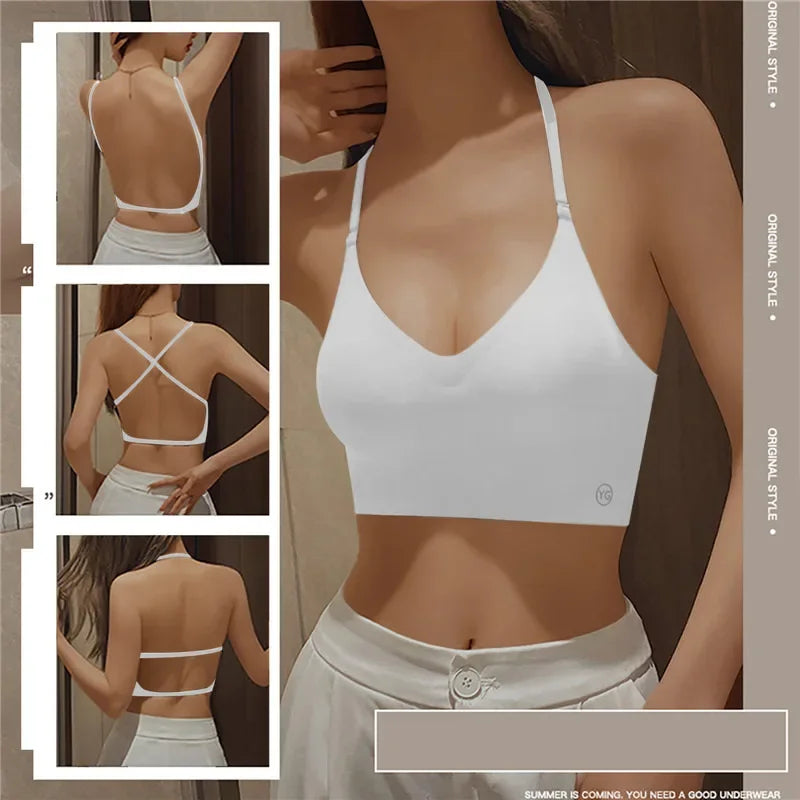Women Deep U Plunge Bras for Backless Top/ Dresses