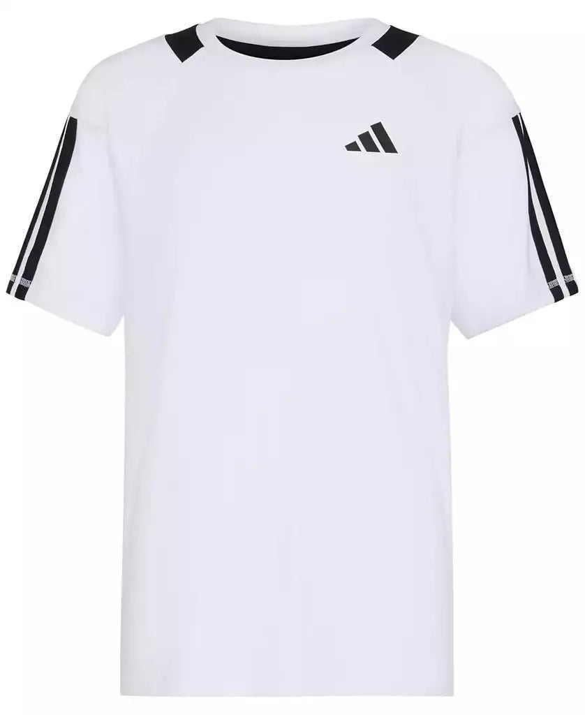 Big Boys  3-Stripe Mesh-Accent Soccer Shirt