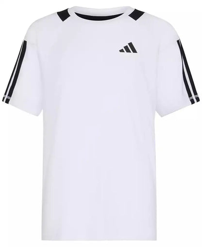 Big Boys  3-Stripe Mesh-Accent Soccer Shirt